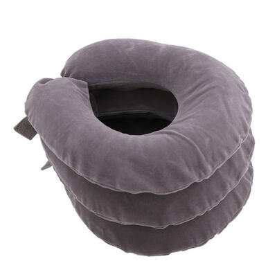 

Greensen Household Cervical Neck Traction Device Three Layers Inflatable Air Pillow Grey
