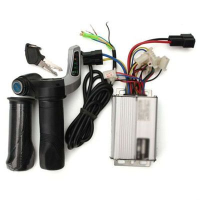 

DC 48V 1000W Electric Bike Motor Scooter Speed Controller And Throttle Grips Pro