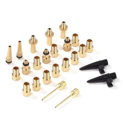 

24pcsset Aluminum Alloy Bicycle Valve Conversion Nozzles Valve Adapter Kit