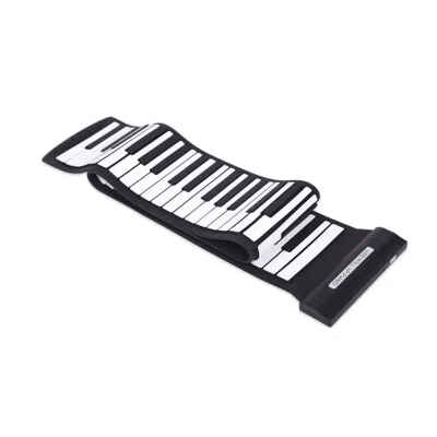 

Wireless Keyboard Portable USB MIDI Roll Up Piano Flexible 88 Keys Electronic Musical Instrument Organ Children