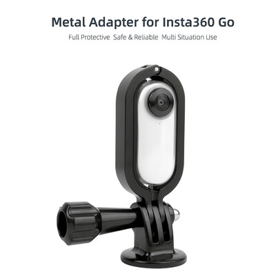 

Extended Transfer Metal Adapter Frame with Screw for Insta360 Go Camera Accessories