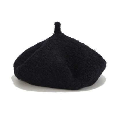 

Tailored Fashion Vintage Women Winter Hat Beret Cap Solid Painter Newsboy Berets