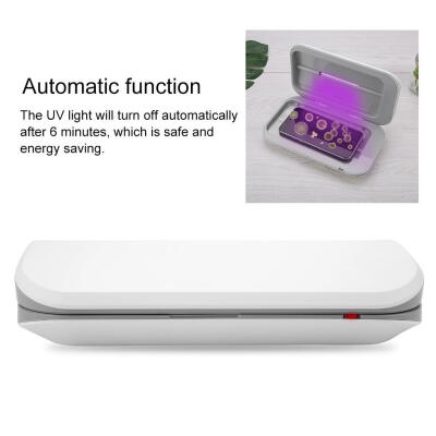 

Greensen Double Antibacteria UV Light Disinfection USB Charging Phone Toothbrush Sterilizer CleanerPhone SanitizerUV Sanitizer