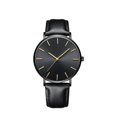 

65mm Ultra-Thin Waterproof Fashion Couples Watches Simple Business Leisure Men&Women General Quartz Watches