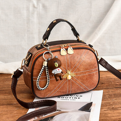 

Texture womens bag summer fashion network celebrity small black bag simple single shoulder oblique satchel bag