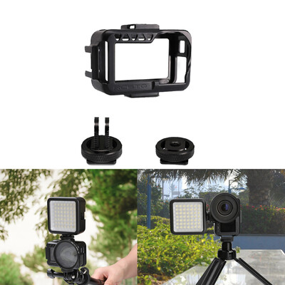 

Siaonvr Protective Cage Aluminum Protective Frame Housing Case For OSMO ACTION Camera