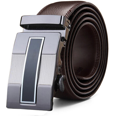 

2019 New leather strap mens belts top sale automatic buckle belts for men Fashion brand designer male jean belt