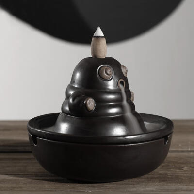 

Greensen Ceramic Incense Holder Censer Smoke Backflow Incense Burner Decor Ornament