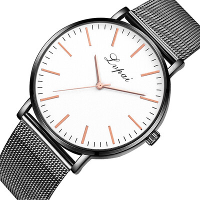 

RM Luxury Temperament Lady Stainless Steel Mesh Belt Watch Analog Quartz Watch