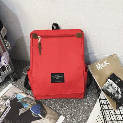 

Insfeng schoolbag female Korean version high school backpack college students feel ancient&fashionable shoulder bag with large