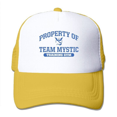 

Property of Team Mystic Summer Sun Protection Mesh Cap Baseball Hat Cap Adjustable