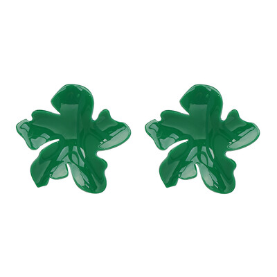 

AOTEMAN 2019 Hot sale Women Brand Acrylic Flower Statement Earring Girl Party Jewelry Accessories Simple Earrings