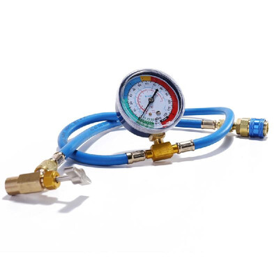 

AC R134A Car Auto Air Conditioning Refrigerant Recharge Measuring Hose Gauge Kit