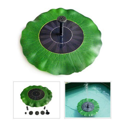 

7V14W Simulation Lotus Fountain 190LH DC Water Pump Solar Pond Fountain