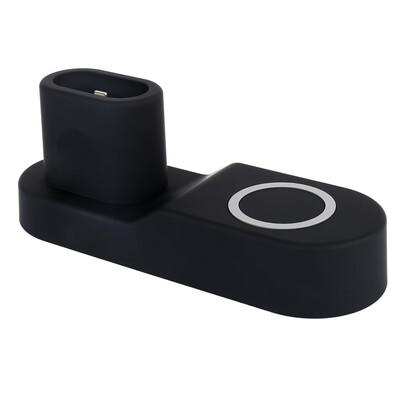 

Qi Wireless Charger Fast Charging Station For Apple iWatch iPhoneXs Max Airpods