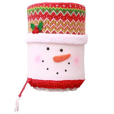 

1pc Christmas Decoration Water Dispenser Bucket Cartoon Dust-proof Protect Cover