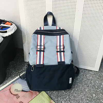 

Backpack Ms 2019 New Korean version of the wild tide backpack Oxford cloth casual fashion travel large capacity bag