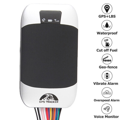 

Handheld Mini portable Car Pet Tracker GPS Real time Tracking Device TK303G Color Black