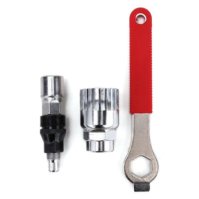 

New Hot Outdoor Portable Bicycle Repair Tool Set Crank Extractor Remove Tool Bottom Bracket Wheel Puller Cycling Repair Tool Set