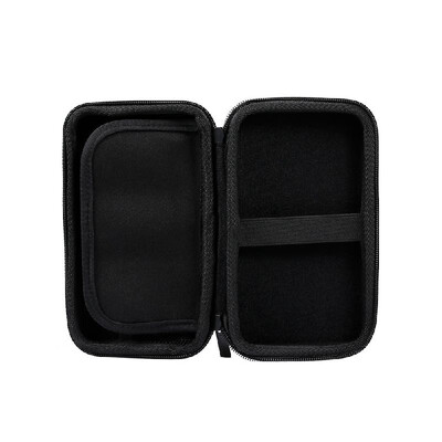 

Hard Drive Storage Bag Portable Carrying Case EVA Shockproof Organizer for Hard Disk Cables Charger Impact Resistant Blue