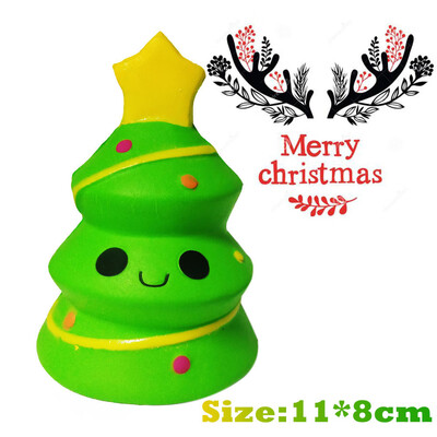 

YIWULAStress Reliever Christmas Tree Scented Super Slow Rising Kids Toy Squeeze Toy