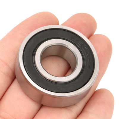 

Greensen 10pcs 6202-2rs 15x35x11mm Double-side Rubber Sealed Deep Groove Steel Ball Bearings