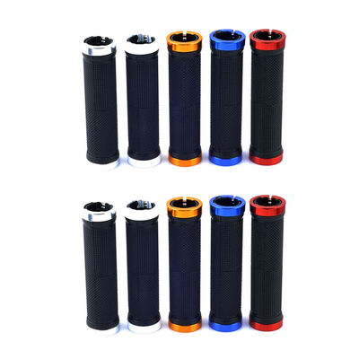 

5 Pairs Bicycle Handlebar Grips Cover Wrap Comfortable Rubber Mountain Bike Handle Bar Anti-skid Sleeve