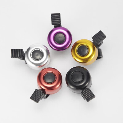

Bicycle bell mountain bike aluminum alloy color bell small bell bicycle riding equipment accessories 20g black