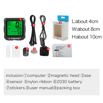 

Wired Backlight Cycling Computer LCD Bicycle Speedometer Odometer Waterproof