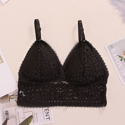 

〖Follure〗Women Sexy Bra Solid Vest Lace Seamless Breathable Push Up Top Underwear