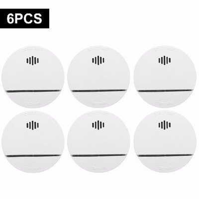 

Wireless Smoke Detector Photoelectric Fire Alarm Battery-Powered Light Sound Warning Fire Safety for Home Hotel School