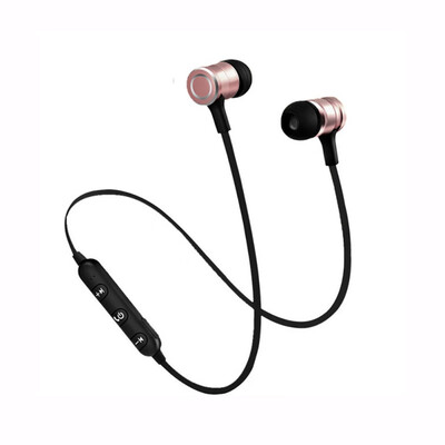 

In-ear Wireless Earphones Portable Neck Hanging Earphone Metal Magnetic for S6 Sports Bluetooth Headset Stereo for CIRCE S6-6