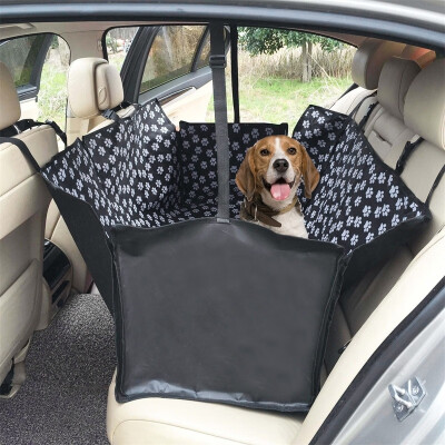 

Waterproof Dog Cat Car Rear Back Seat Cover Pet Seat Cover Blanket Cushion Protector Oxford Hammock Travel Accessories