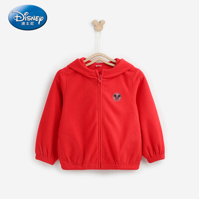 

Disney Disney Childrens Wear Boys Childrens Hooded Jacket Casual Tops Fleece 2019 Autumn DA931IE07 Navy Blue Red White 130