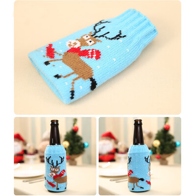 

Toponeto 1pc Christmas Wine Bottle Set Santa Decoration Xmas Bottle Cap Xmas Decor GN