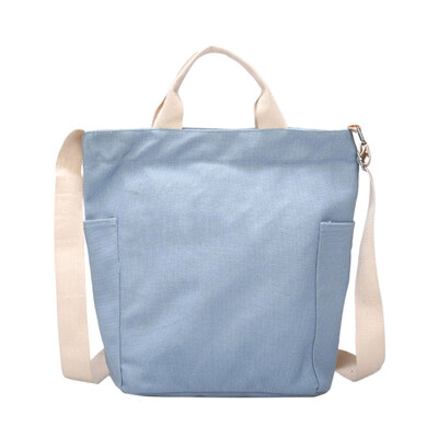 

Casual Women Student Canvas Bucket Shoulder Storage Bag Handbag Crossbody Pouch
