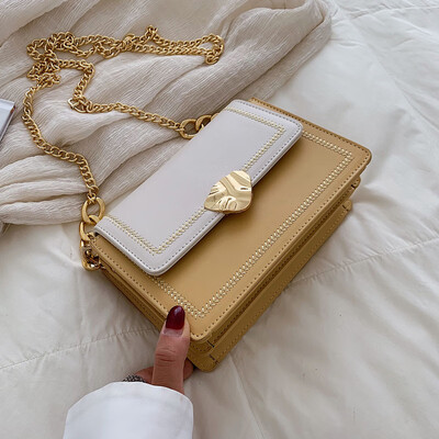 

Summer small fresh womens bag 2019 new texture French small foreign fashion texture slung fashion