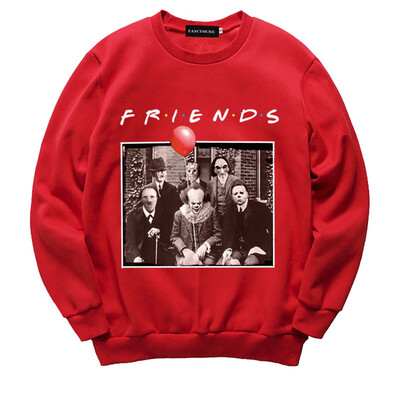 

Herqw61 Womens Stephen Kings It Friend Pullover Georgie&Pennywise Terror Movie Sweatshirt