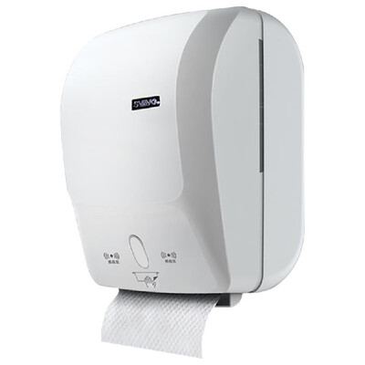 

SVAVO Touchless Paper Towel Dispenser Wall Mounted Automatic Paper Towel Holder Smart Dispenser Bathroom Tissue Dispenser Toilet P