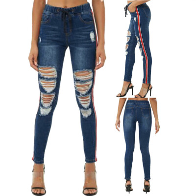 

〖Follure〗Fashion Womens Stretch Jeans Womens Low Waist Stretch Slim Sexy Pencil Pants