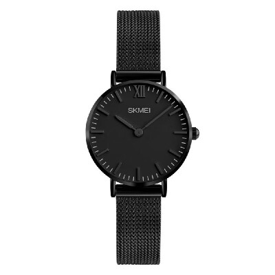 

SKMEI 3ATM Water-resistant Fashion Casual Watch Quartz Lover Watch Stainless Steel Wristwatch Men Women Relogio Musculino