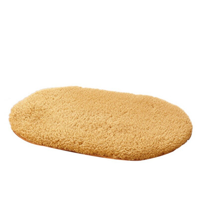 

40x60cm Home Living Room Bathroom Non-slip Carpet Bath Mat Super Magic Slip-Resistant Pad Room Oval Carpet Floor Mats