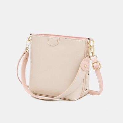 

Bucket bag spring&summer fashion simple ins bag slung Korean style Joker shoulder portable