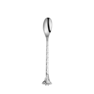 

Toponeto 1PC Stainless Steel Coffee Spoons Pattern Stirring Spoon Tableware Dessert Scoop