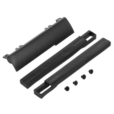 

1pc New Hard Drive Caddy Cover 7mm HDD Isolation Rubber Rails for Dell Latitude E6440