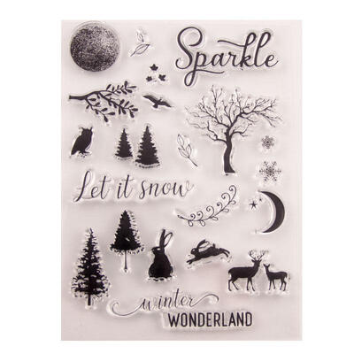 

Tree Animal Transparent Silicone Stamp for DIY Scrapbooking Paper Crafts
