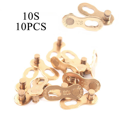 

10Pcsset Stainless Steel Bike Chain Master Link Joint Connector 6-11 Speed