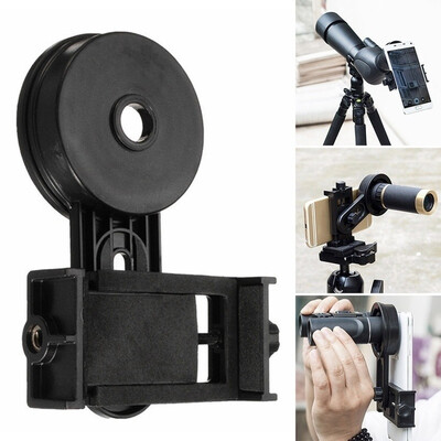 

Universal Profession Cell Phone Adapter Mount Binocular Monocular Spotting Scope Telescope