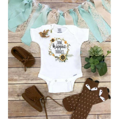 

UK Newborn Baby Boys Girls Casual Clothes Cotton Romper Jumpsuit Bodysuit Outfit