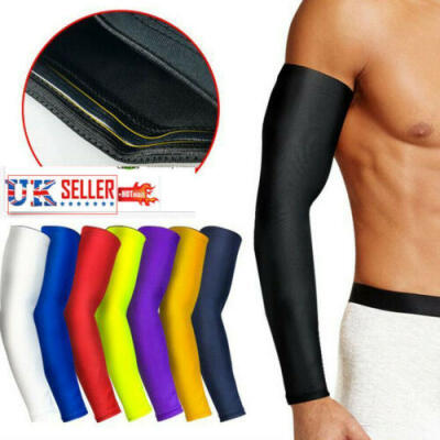 

Arm Compression Support Elbow Sleeve Basketball Sports Elasticated Arm Protector